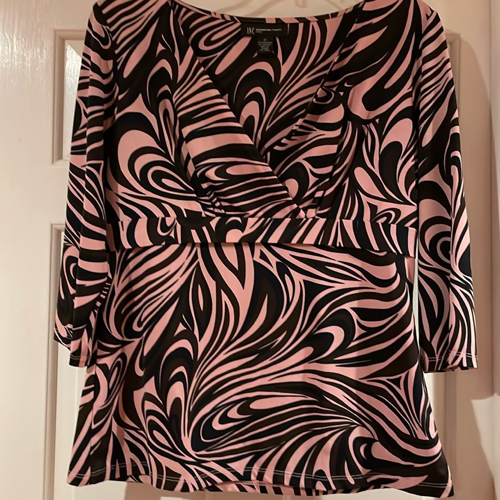 INC International Concepts Top, Size Medium